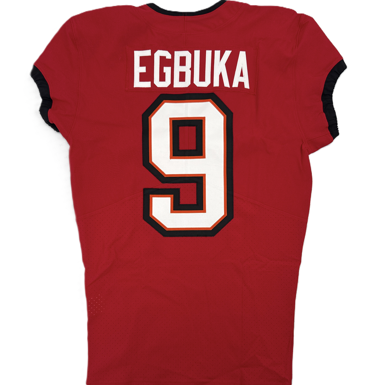 Emeka Egbuka GAME-ISSUED Tampa Bay Buccaneers On-Field Nike NFL Jersey🎽(Red)