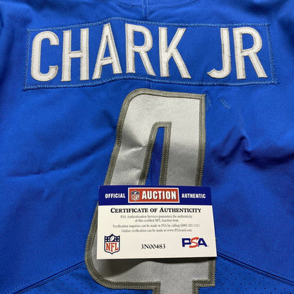 D.J. Chark Jr. GAME WORN💪Detroit Lions🦁Nike NFL Jersey👕 also includes PSA Certification🛡️