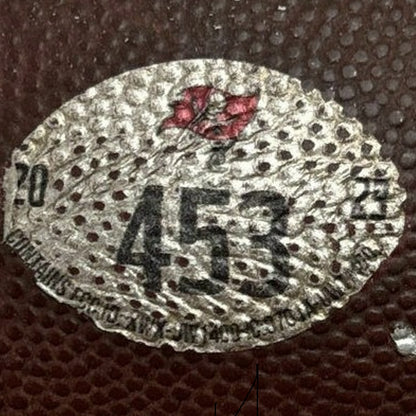 Baker Mayfield and Mike Evans DUAL Signed GAME USED Wilson DUKE Ball 🏈 Tampa Bay Buccaneers Proof of Authenticity included 📄🛡