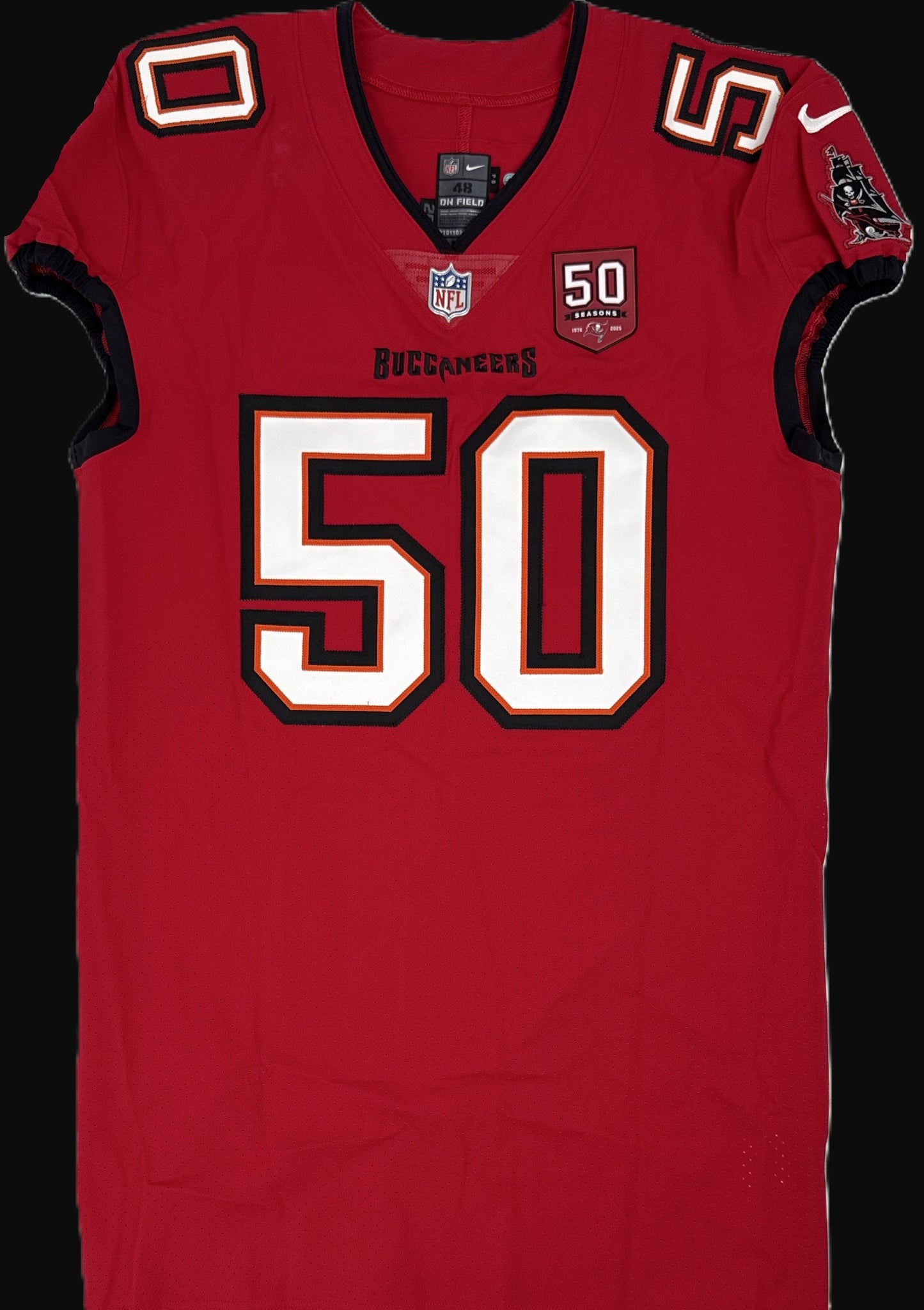 Vita Vea GAME ISSUED 🔥Tampa Bay Buccaneers Nike On-Field NFL Jersey 👕 Inc. COA