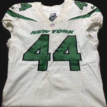 Jamien Sherwood GAME WORN 10/10/21 PHOTO MATCHED 📸 New York Jets NFL Jersey vs Atlanta Falcons Also includes PSA COA 🛡️
