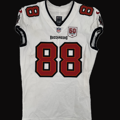 Cade Otton GAME-WORN💪Tampa Bay Buccaneers On-Field NFL Jersey🎽vs. Steelers🔥