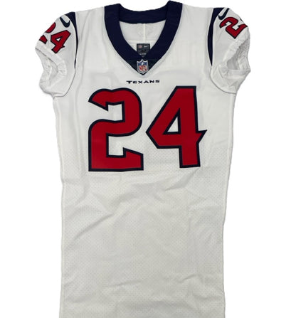 Derek Stingley Jr Team Issued Houston Texans 🐂 Nike NFL Jersey Also includes COA 🛡️