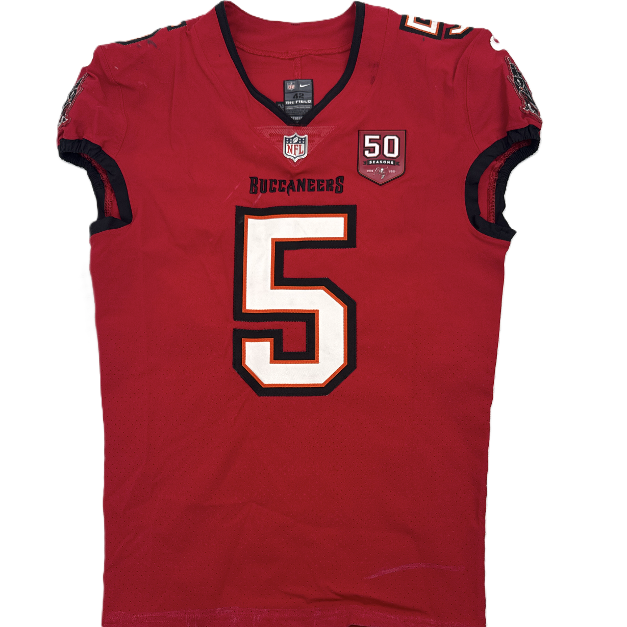 Haason Reddick GAME-WORN💪09/15/25 Tampa Bay Buccaneers On-Field NFL Jersey👕