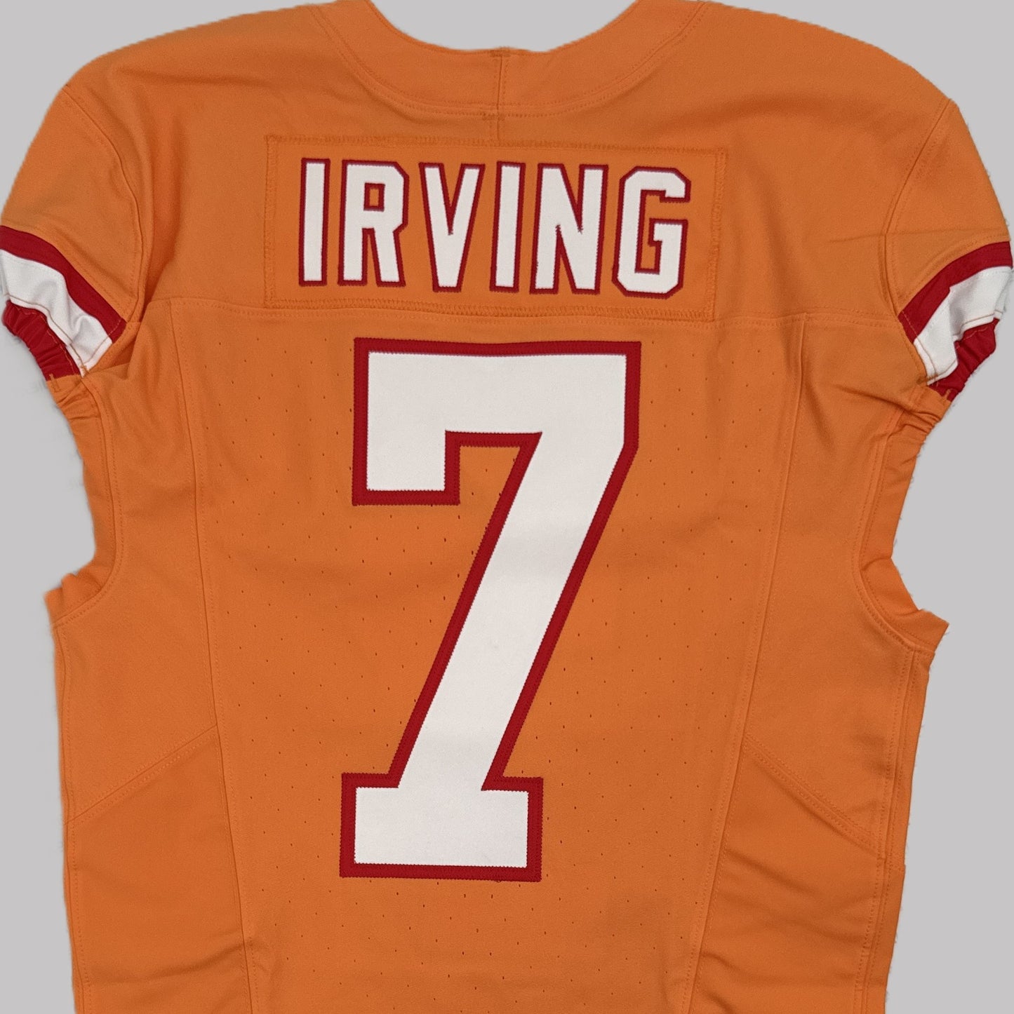 Bucky Irving GAME ISSUED Tampa Bay Buccaneers Nike NFL Creamsicle Jersey Inc.COA