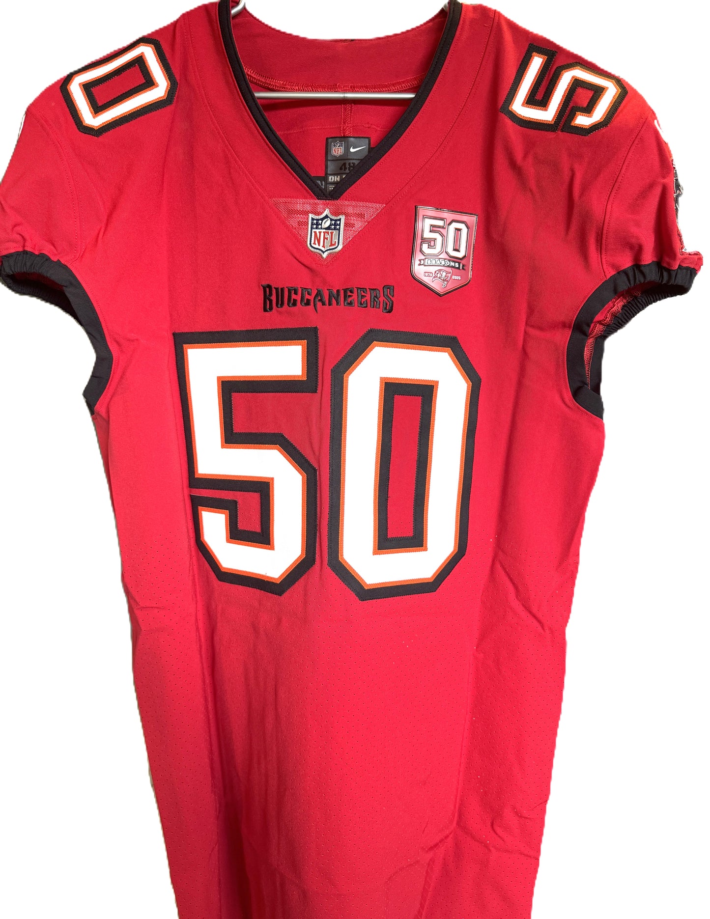 Vita Vea GAME-ISSUED💪Tampa Bay Buccaneers On-Field Nike NFL Jersey🎽Inc.COA📄