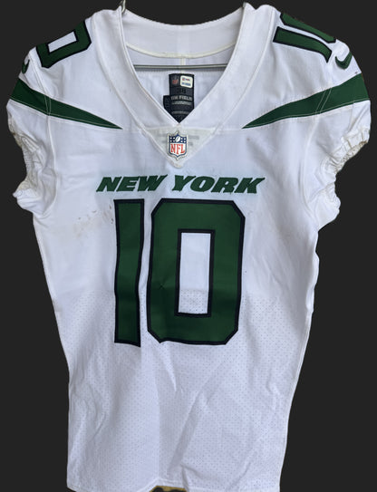 Braxton Berrios GAME WORN 💪 New York Jets Nike NFL Jersey 👕 Also features PSA Certificate of Authenticity🛡️