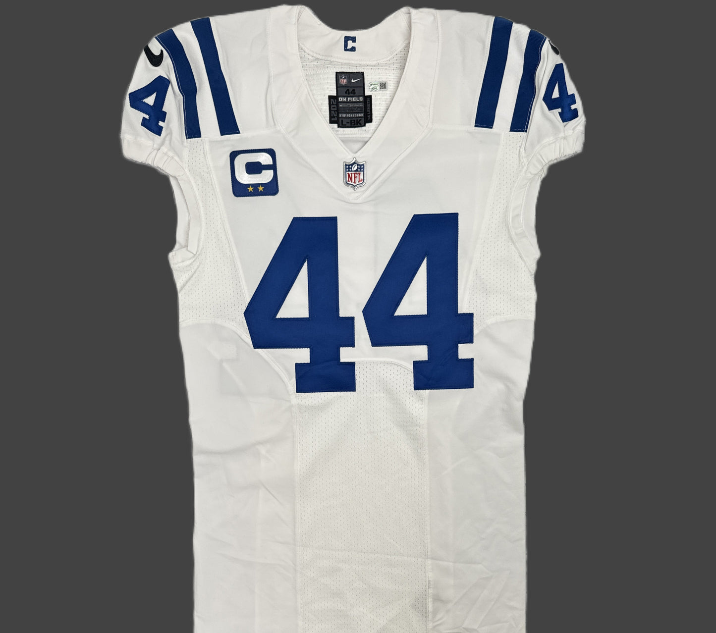Zaire Franklin SIGNED ✍️ TEAM ISSUED 💪 Indianapolis Colts 🐎 Nike NFL Jersey 👕 Inc.COA📄