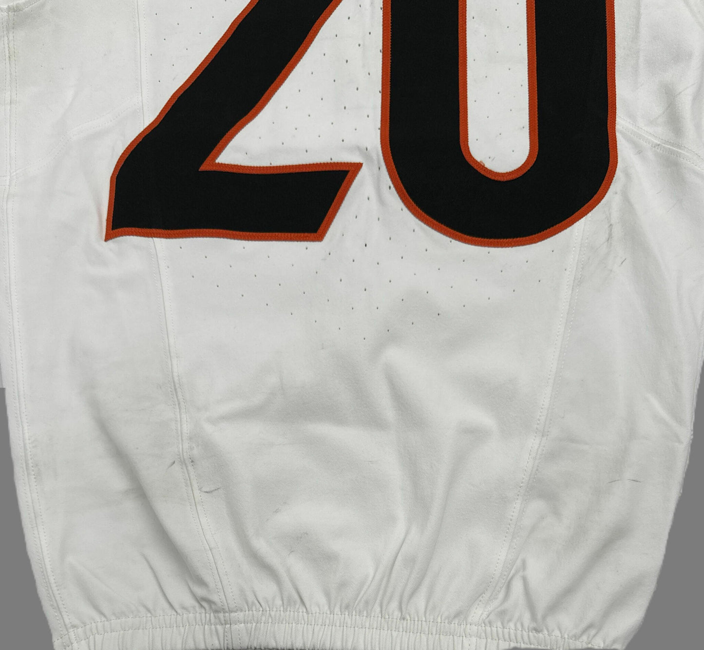 DJ Turner II GAME WORN 10/16/25 💪 Cincinnati Bengals 🐅 Nike NFL Jersey 👕vs Pittsburgh Steelers inc. COA 🛡️