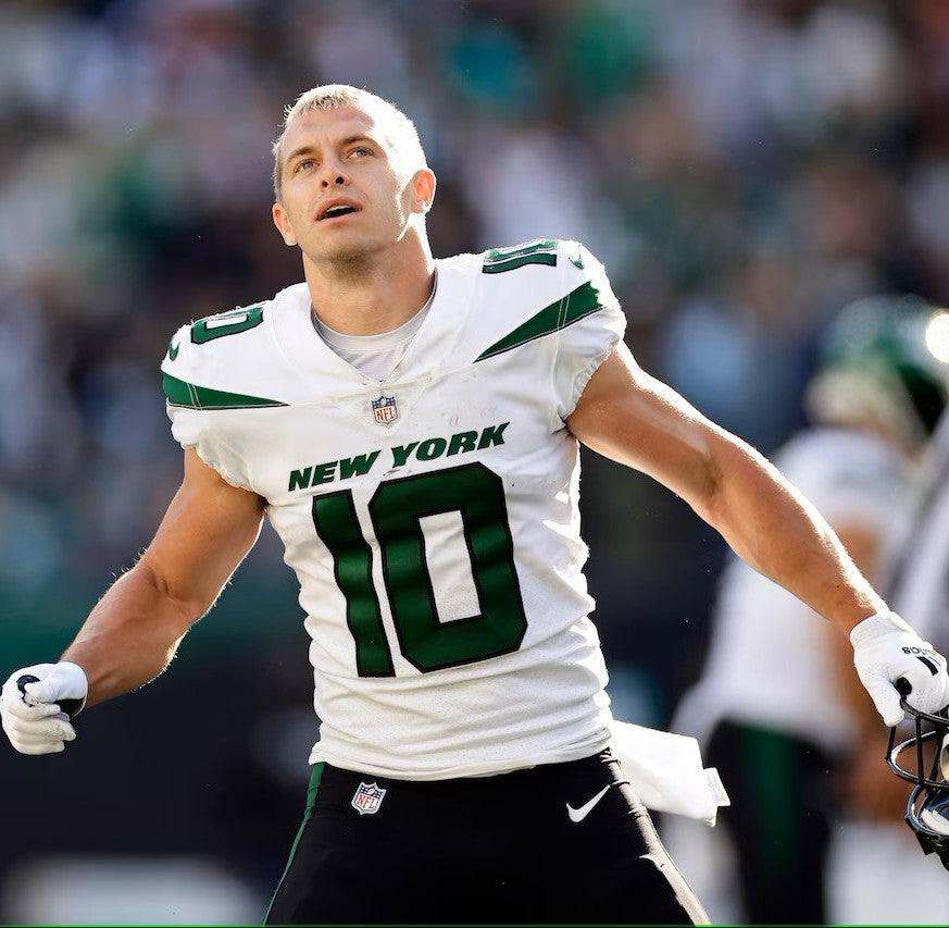 Braxton Berrios GAME WORN 💪 New York Jets Nike NFL Jersey 👕 Also features PSA Certificate of Authenticity🛡️