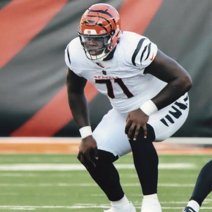 Amarius Mims GAME-WORN 09/29/25💪Cincinnati Bengals🐅NFL Jersey vs. Denver Broncos🐎