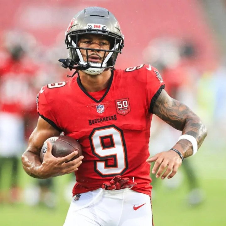 Emeka Egbuka GAME-ISSUED Tampa Bay Buccaneers On-Field Nike NFL Jersey🎽(Red)