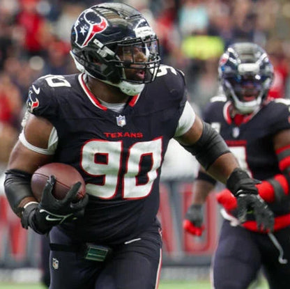 Sheldon Rankins GAME WORN 🔥10/20/25 Houston Texans Nike NFL Jersey 👕 vs Seattle Seahawks Inc. COA