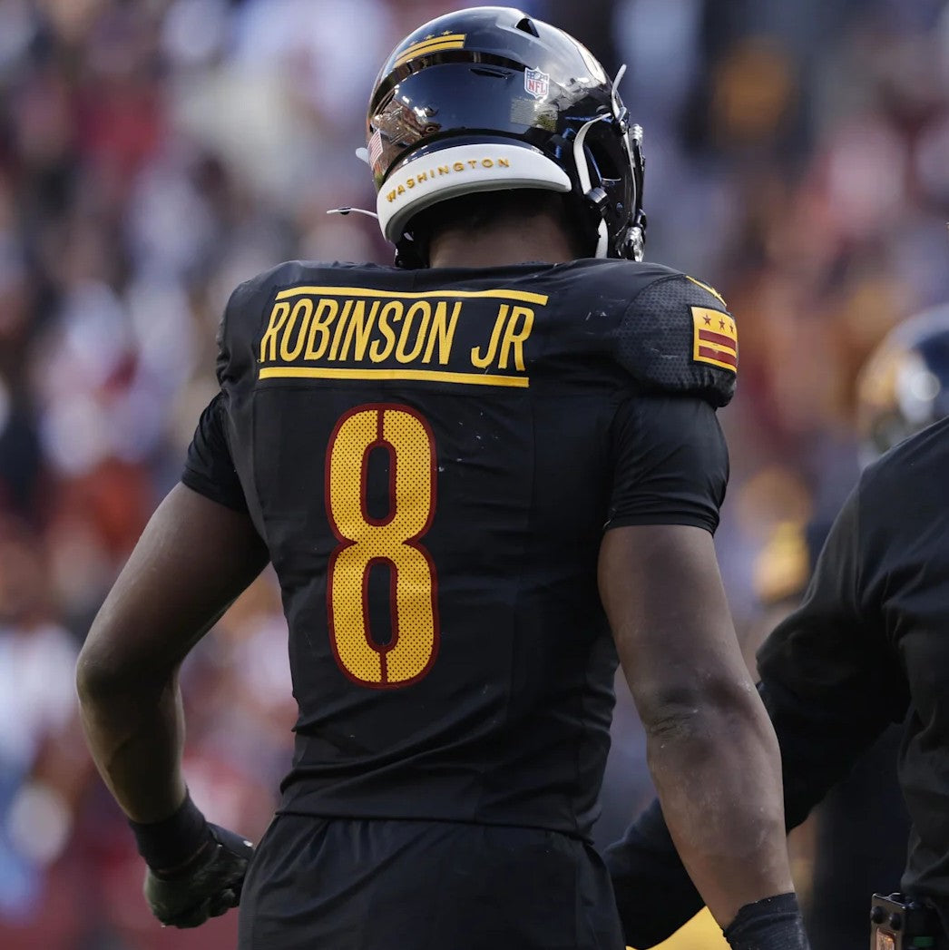 Brian Robinson Jr. GAME-WORN💪10/05/23 Washington Commanders On-Field NFL Jersey vs.Chicago Bears Crucial Catch Matchup
