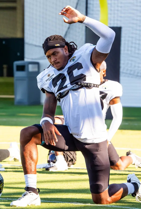 Antonio Johnson GAME USED 💪 10/13/24 Jacksonville Jaguars 🐆 Nike NFL Jersey 👕 vs. Chicago Bears Also includes PSA authentication 🛡️