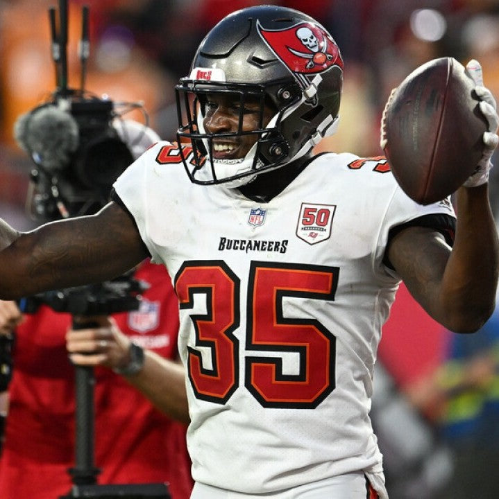 Jamel Dean GAME WORN 💪 11/09/25 Tampa Bay Buccaneers On-Field Nike NFL Jersey 👕 vs. Patriots Inc. COA