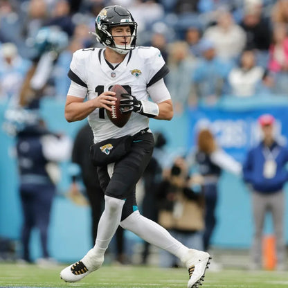 Mac Jones GAME WORN/USED 💪10/13/24 Jacksonville Jaguars 🐆 Nike NFL Jersey 👕 vs. Chicago Bears (London Game🌍) PSA Authenticated 🛡️