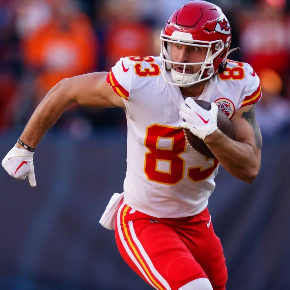 Noah Gray GAME-WORN 09/05/25 Kansas City Chiefs NFL Jersey vs. Los Angeles Chargers inc.COA