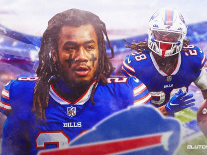 James Cook Hand Signed ✍️ AUTHENTIC 💪 Buffalo Bills On-Field NFL Jersey Inc. PSA Certification 🛡️