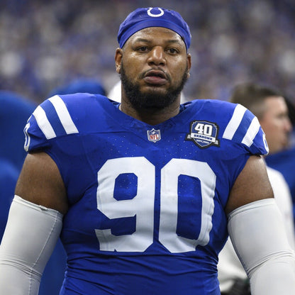 Grover Stewart GAME WORN 💪 Indianapolis Colts 🐎 Nike On-Field NFL Jersey 👕 COA also included 🛡️