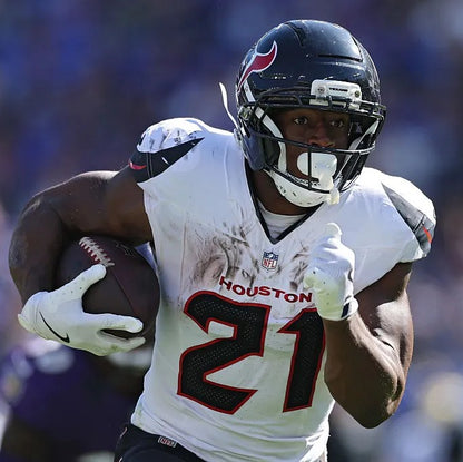 Nick Chubb GAME WORN 💪 09/15/25 Houston Texans Nike NFL Jersey 🎽vs. Tampa Bay Buccaneers - COA also included
