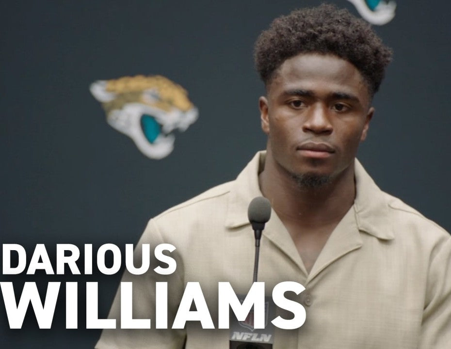 Darious Williams GAME WORN 💪 (10/30/22) PHOTO MATCHED 📸 Jaguars Nike NFL Jersey 👕 vs. Denver Broncos in London