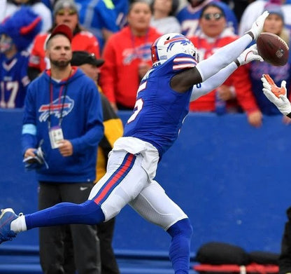 Kaiir Elam GAME WORN💪10/20/24 PHOTO MATCHED📸Bills🦬NFL Jersey🎽Nike| PSA COA vs.Titans