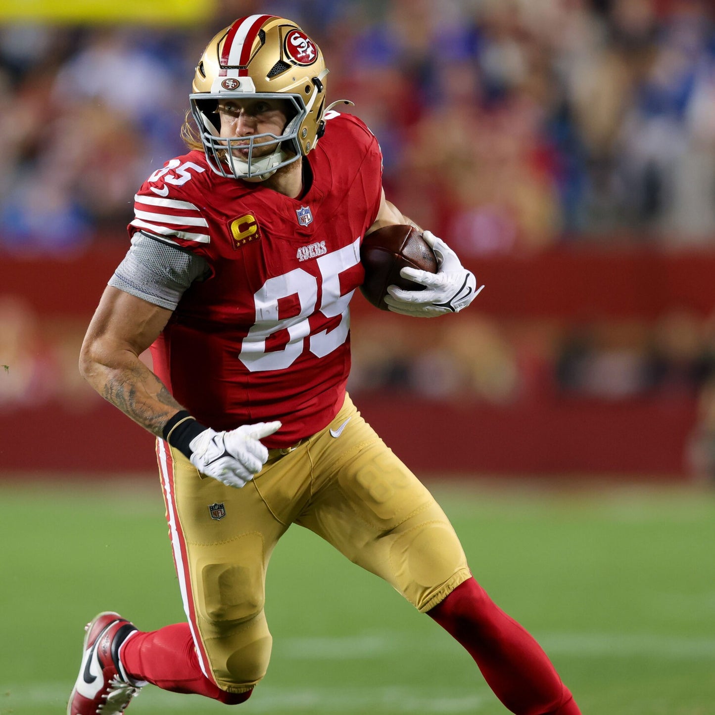 George Kittle Signed✍️San Francisco 49ers NFL Nike Limited Jersey👕Beckett COA