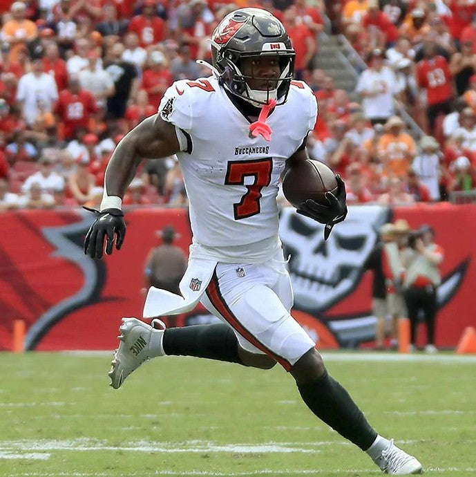 Bucky Irving TEAM-ISSUED💪Tampa Bay Buccaneers🏴‍☠️On-Field Nike NFL Jersey🎽