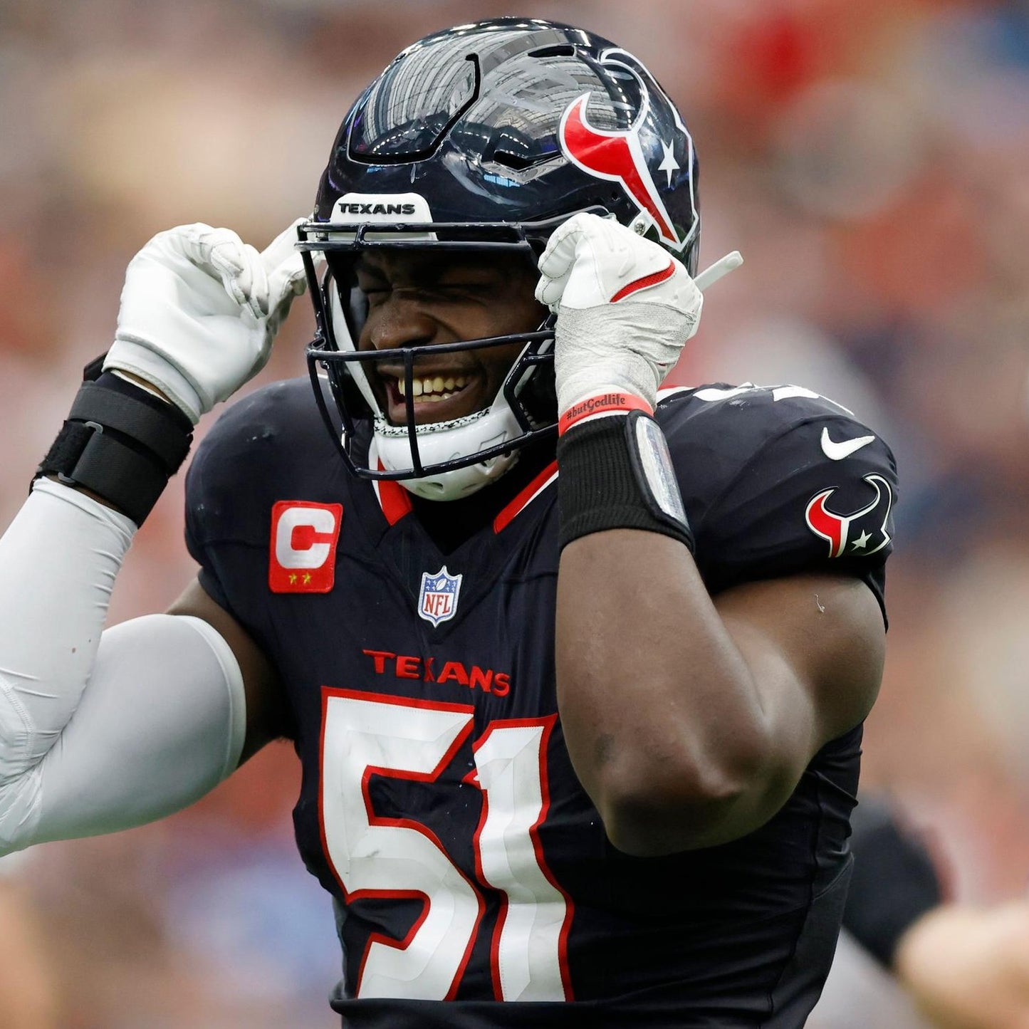 Will Anderson Jr TEAM ISSUED 💪 Houston Texans Nike NFL Jersey 👕 Includes COA 🛡️💯