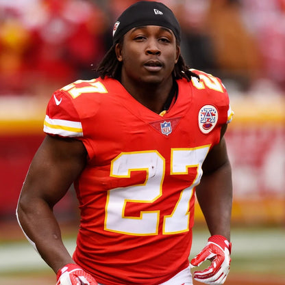 Kareem Hunt GAME-USED💪09/28/25 Kansas City Chiefs NFL Jersey🎽vs. Baltimore Ravens