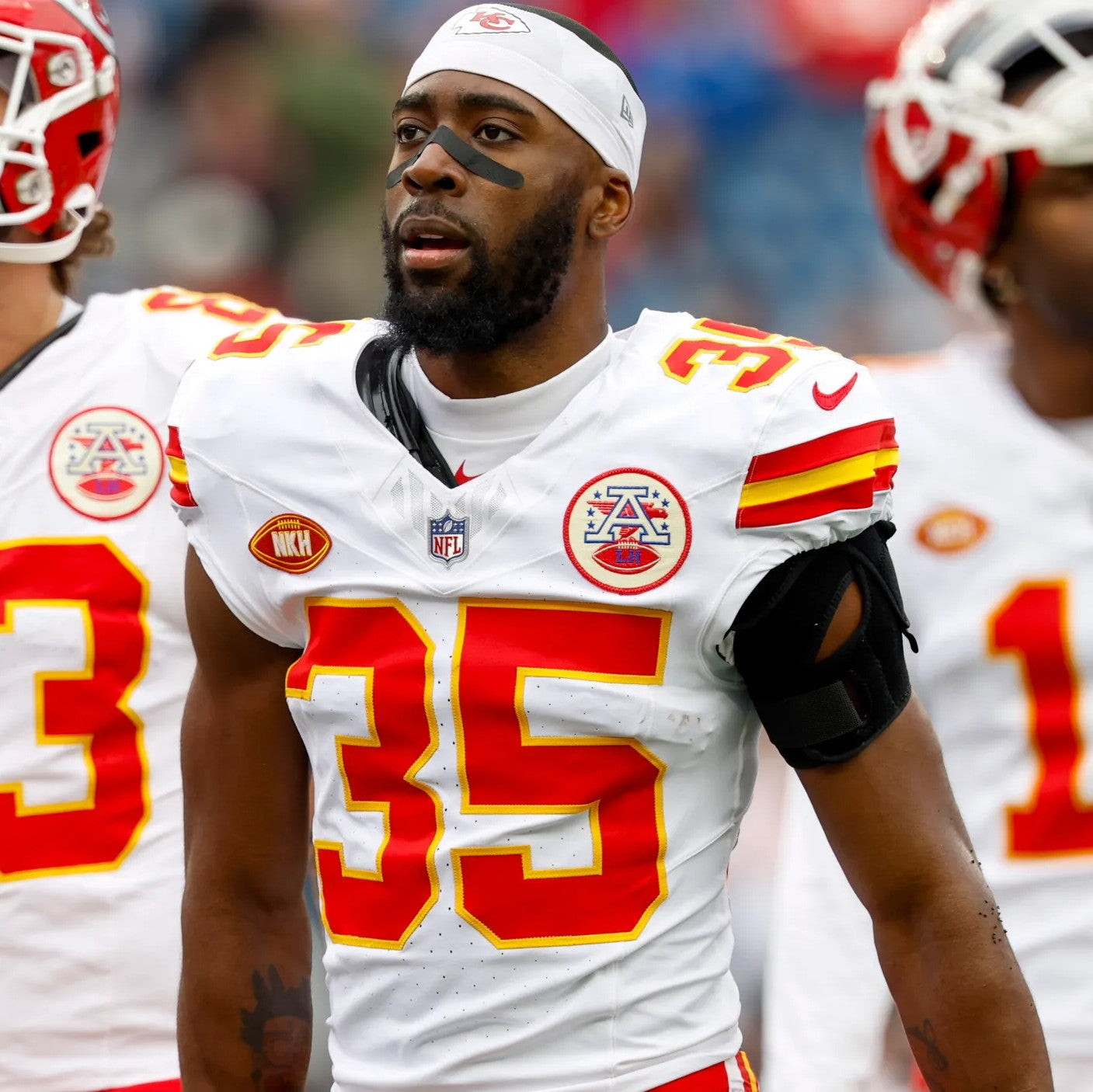 Jaylen Watson GAME WORN 💪 10/06/25 Kansas City Chiefs NFL Jersey 🎽 vs. Jaguars inc. COA 🛡️