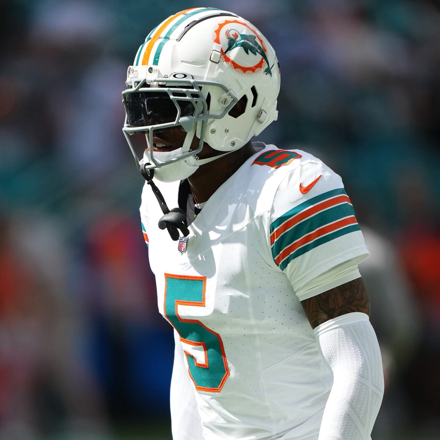 Jalen Ramsey GAME ISSUED 💪 Pro Bowl Games Miami Dolphins 🐬 On-Field Nike NFL Jersey 🎽 Inc. PSA Authenticity 🛡️