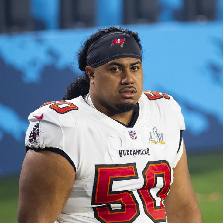Vita Vea GAME-ISSUED💪Tampa Bay Buccaneers On-Field Nike NFL Jersey🎽Inc.COA📄