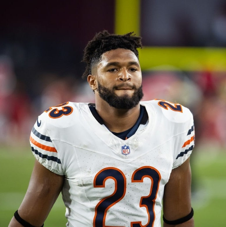 Roschon Johnson GAME WORN 10/27/24 PHOTO MATCHED Chicago Bears Nike NFL Jersey vs Washington Commanders Also includes COA 🛡️