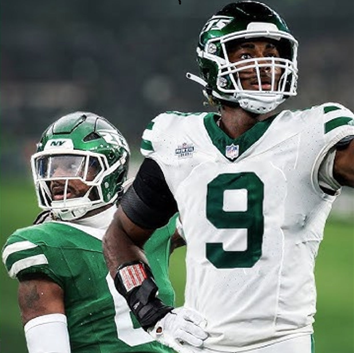 Will McDonald IV GAME WORN 💪 11/23/2025 New York Jets NFL Jersey 👕 vs Baltimore Ravens Also Includes Certificate of Authenticity 🛡️