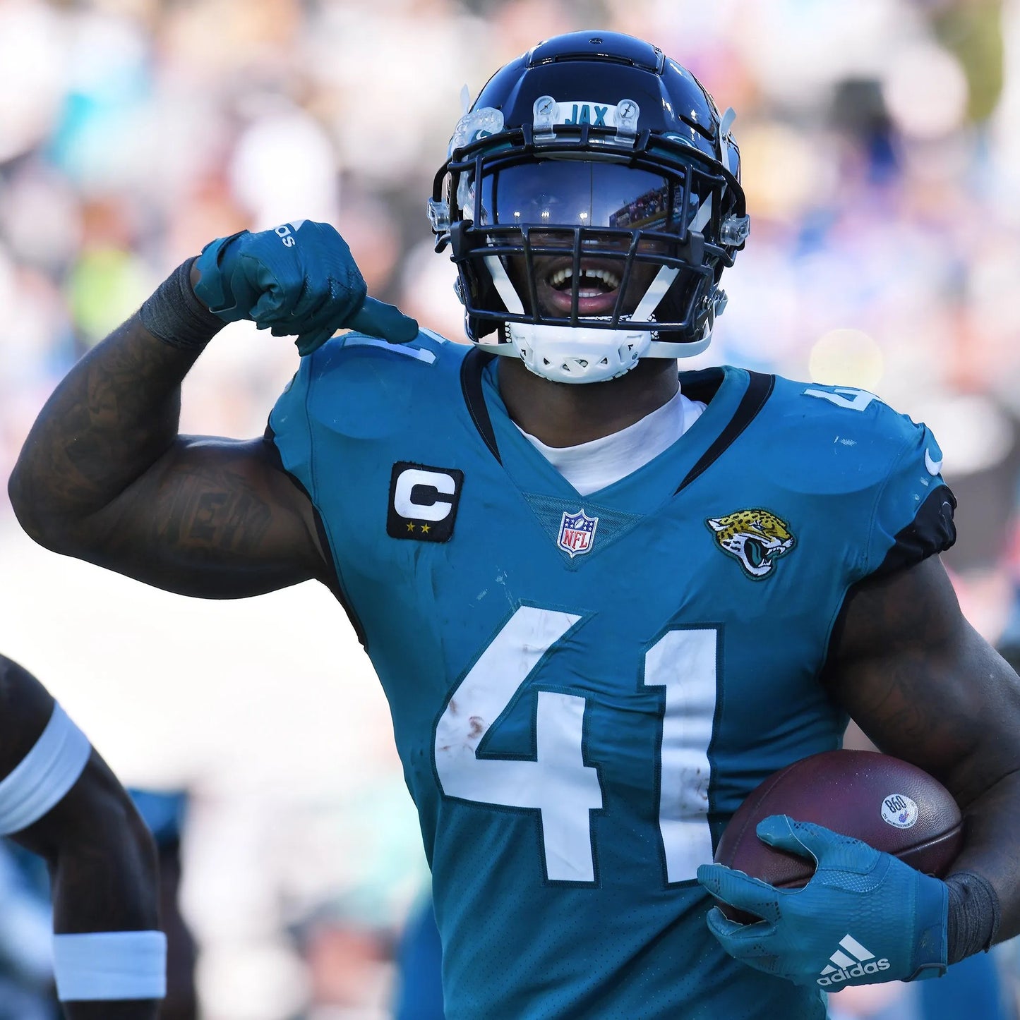 Josh Allen Game Issued💪Pro Bowl Games Jacksonville Jaguars 🐆 Nike NFL Jersey👕Inc. PSA COA 🛡️