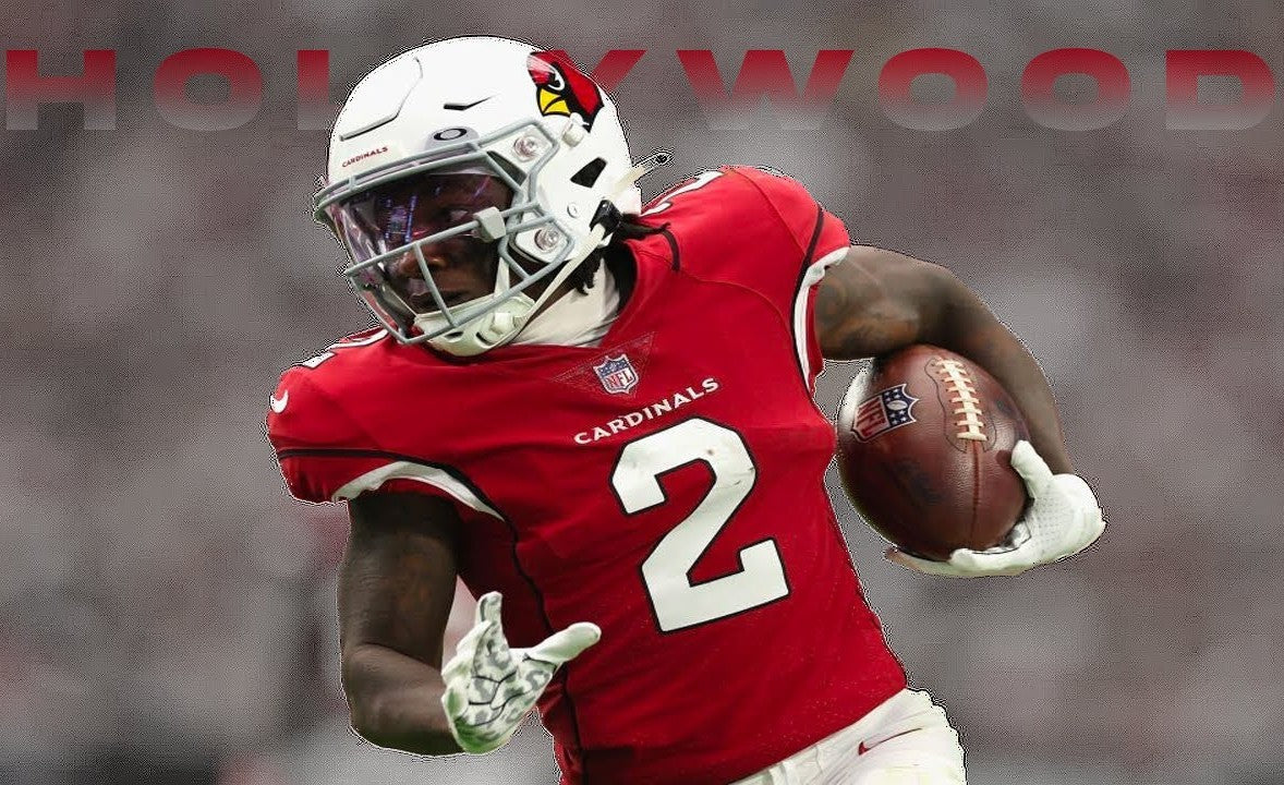 Marquise Brown GAME WORN💪11/12/23 PHOTO MATCHED Arizona Cardinals NFL Jersey WIN vs. Falcons