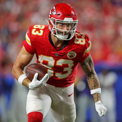 Noah Gray GAME WORN 10/12/25 Kansas City Chiefs NFL Jersey vs. Lions inc. COA🛡️