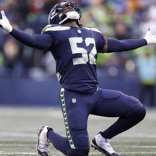 Darrell Taylor GAME WORN 💪 11/12/23 & 12/18/23 Seattle Seahawks Nike NFL Jersey 👕 Worn in two separate victories: 11/12/23 vs. Commanders + 12/18/23 vs. Eagles