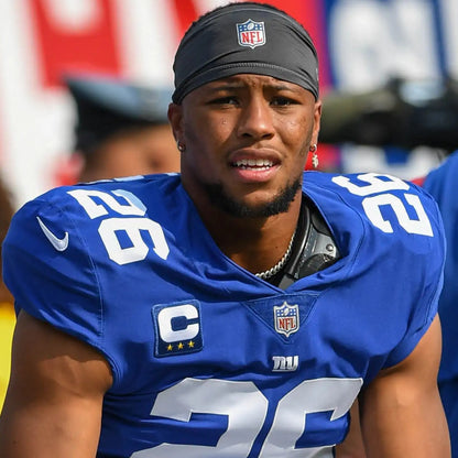 Saquon Barkley Hand Signed ✍️ New York Giants Nike NFL Jersey 👕 Also includes Authenticity 🛡️