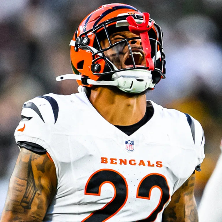 Geno Stone GAME WORN 10/12/25 💪 Cincinnati Bengals 🐅 Nike NFL Jersey 👕 vs Green Bay Packers inc. COA 🛡️
