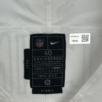 Xavier Hutchinson GAME WORN 💪 10/13/24 Houston Texans 🐂 NFL Jersey 👕 Victory over the New England Patriots inc. Metabilia COA 🛡️