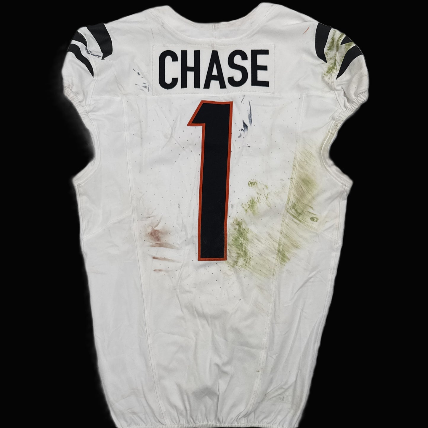 Ja'Marr Chase GAME-WORN🏈Ja'Marr Chase GAME-WORN 09/29/25💪Cincinnati Bengals🐅NFL Jersey vs. Broncos