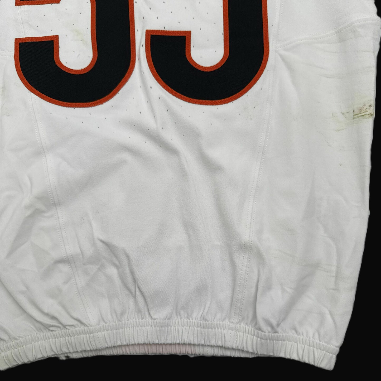 Logan Wilson GAME WORN/USED 10/12/25 💪 Cincinnati Bengals 🐅 Nike NFL Jersey vs Packers inc. COA 🛡️