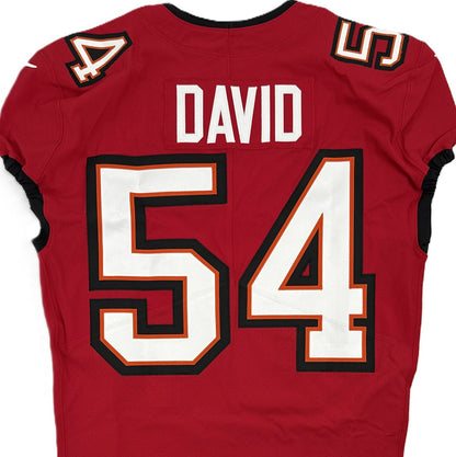 Lavonte David GAME ISSUED Tampa Bay Buccaneers Nike On-Field NFL Jersey Inc. COA