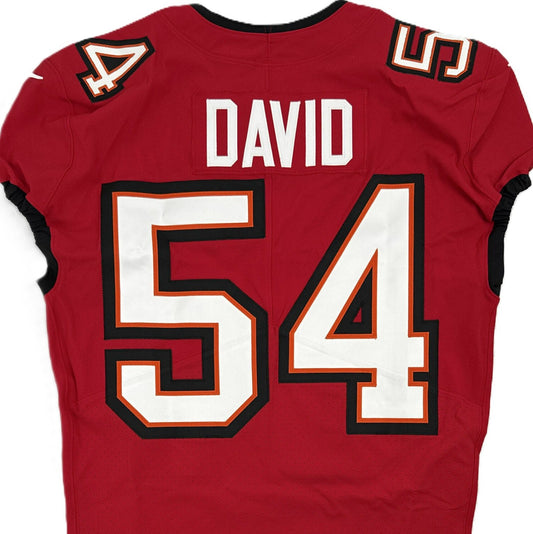 Lavonte David GAME ISSUED Tampa Bay Buccaneers Nike On-Field NFL Jersey Inc. COA