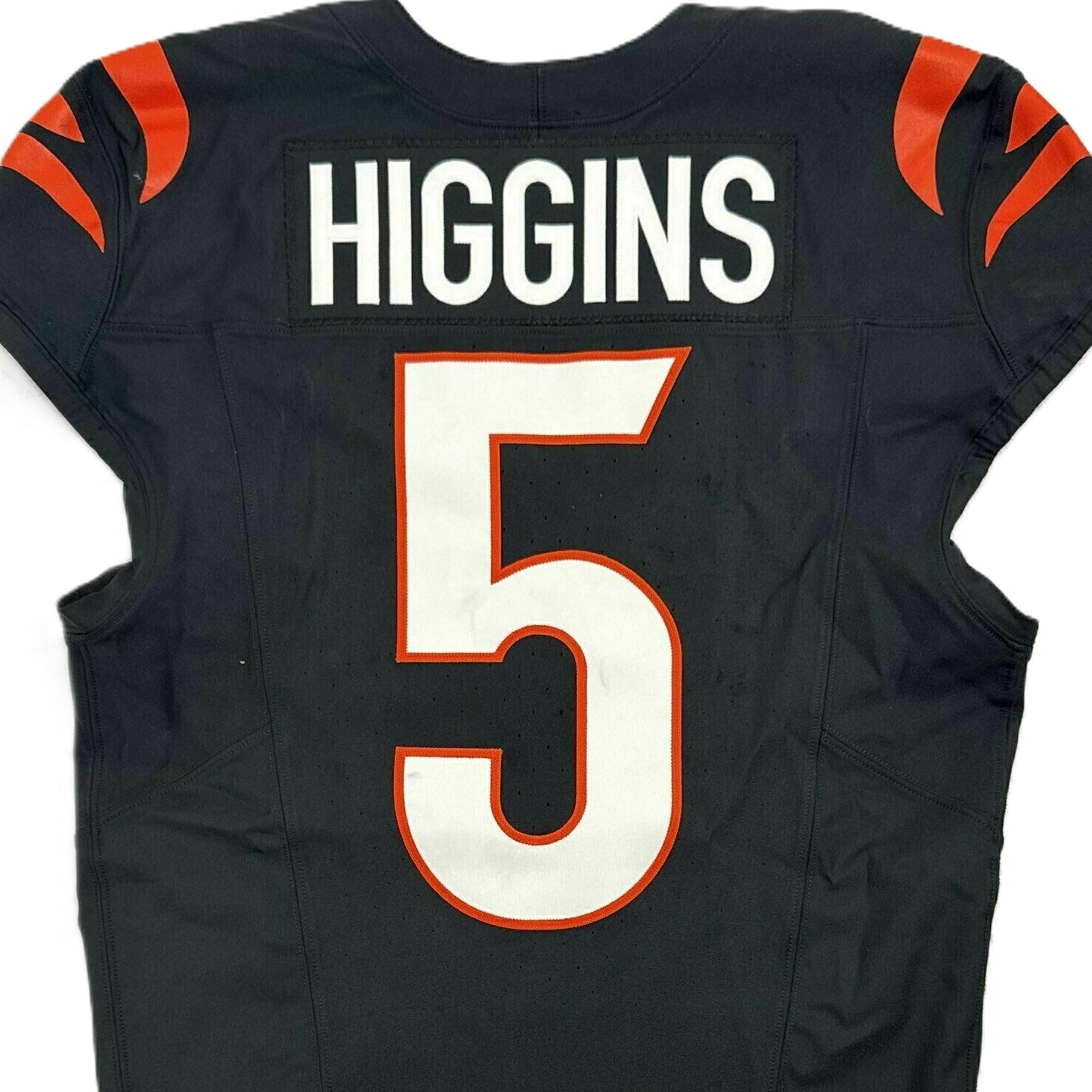 Tee Higgins GAME WORN 💪 10/26/25 Cincinnati Bengals 🐅 Nike NFL Jersey 👕vs New York Jets inc. COA 🛡️
