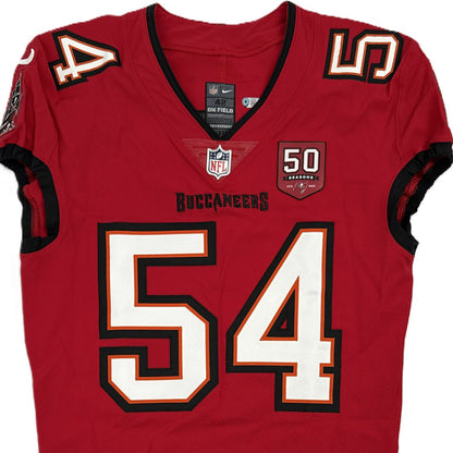Lavonte David GAME ISSUED Tampa Bay Buccaneers Nike On-Field NFL Jersey Inc. COA