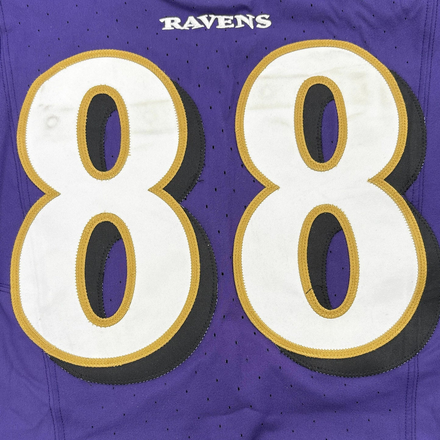Charlie Kolar GAME-WORN💪from the 2025 season Baltimore Ravens💜Jersey Also includes COA